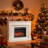 Electric Fireplace With Realistic Log And Flame Effect, Remote Control, Timer, Perfect For Living Room Or Bedroom