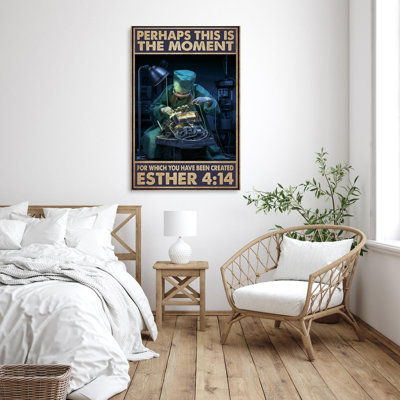 Surgeon Perhaps This Is The Moment - 1 Piece Rectangle Graphic Art Print On Wrapped Canvas