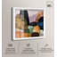 «Stacked Rocks IV Shadowbox», art mural bohème taupe par Art Remedy, cadre blanc, 13 x 13-1232562074-1232562076