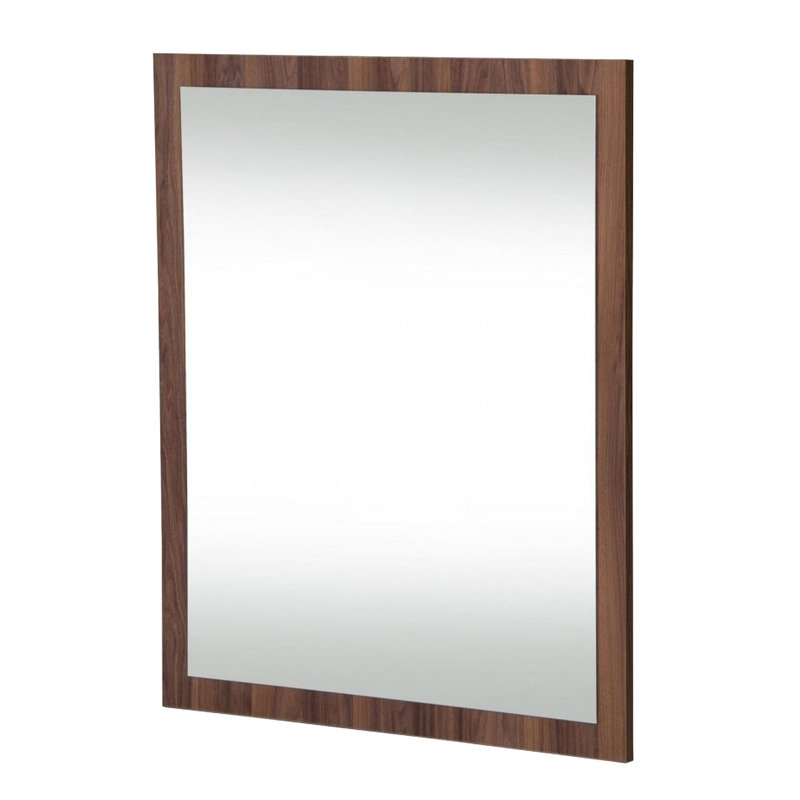 Iride Solid And Engineered Wood Flat Wall Mirror
