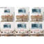 Art mural d'hiver sur toile - Scène d'hiver, décoration murale, animal de la forêt enneigée pour la décoration du salon, impression sur toile tendue encadrée, 20 po x 40 po-1407251450