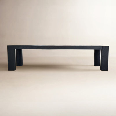 Block Wood Bench