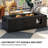 Abdel Outdoor Rectangular Propane Fire Pit with Waterproof Cover for Courtyard,Lawn,Patios-879213131