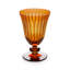 Prism Wine Glasses (Set of 4) - Amber/Honey-1822032767