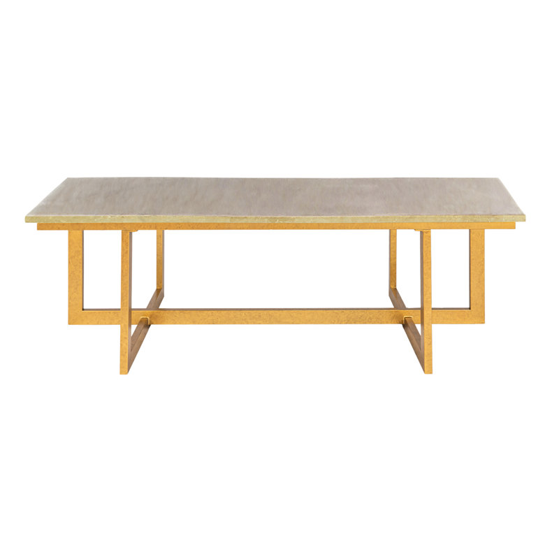 Chicago Frame Coffee Table, Light Brown, Royal Gold