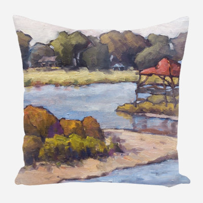Linen Square Pillow Cover & Insert