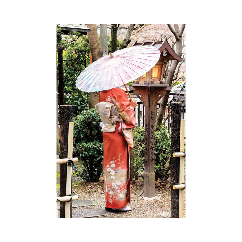 Geisha par Philippe Hugonnard - reproduction de photo sur toile tendue, H 60 po x l 40po x P 1,5 po