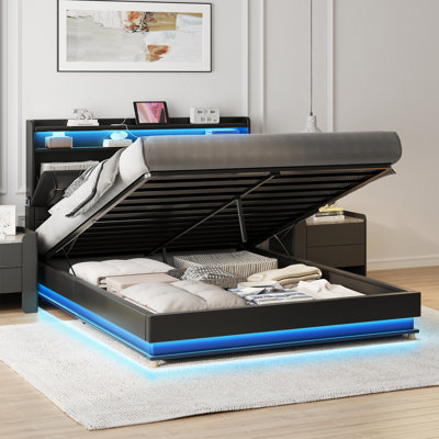 Base de lit avec rangement Lift Up