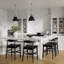 Tabouret de bar et de comptoir en cuir Ardo-44447976-44447986