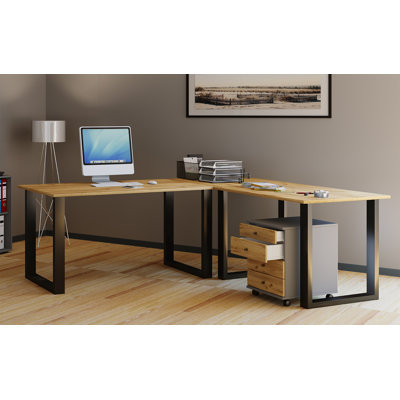 Rickesha Stainless Steel Writing Desk