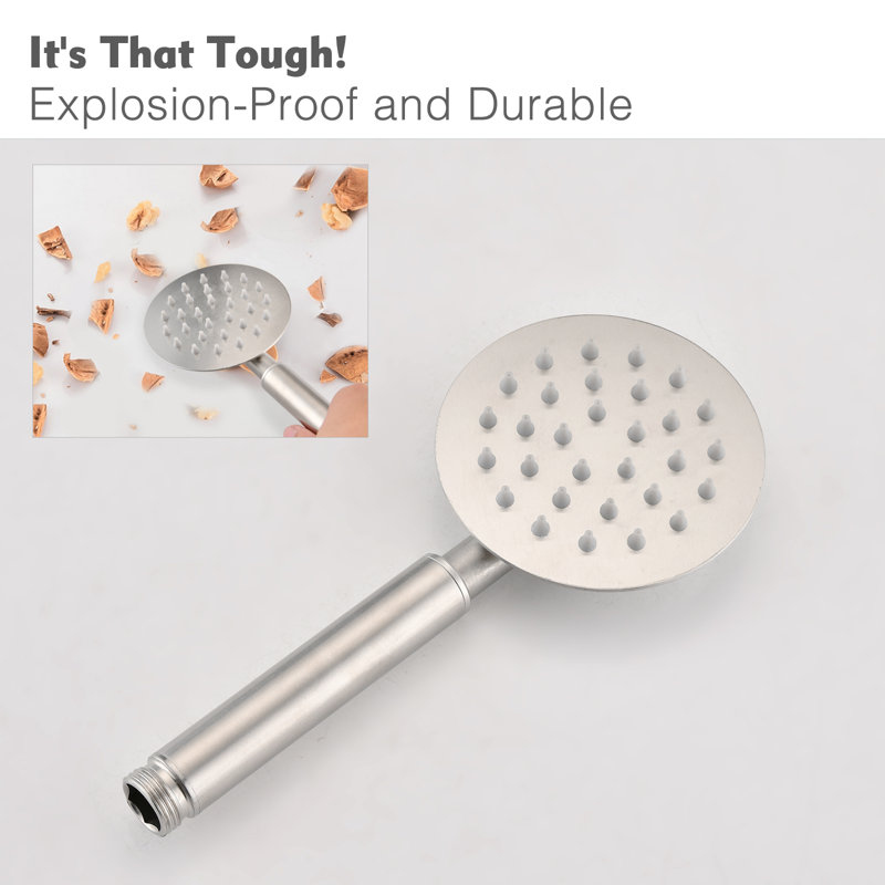 Dual Shower Head 2.5 GPM GPM, Brushed Nickel