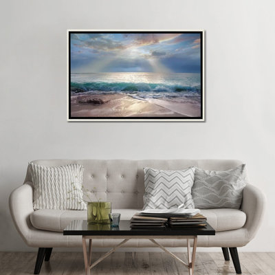 «Aqua Blue Morning» par Mike Calascibetta, reproduction de photo