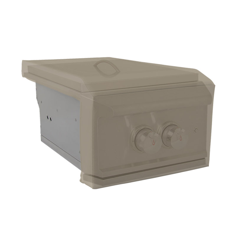 Blue Elephant Grill Cover, 35.6cm H x 40.6cm W x 63.5cm D