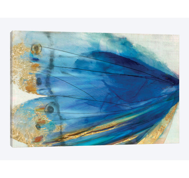 « oreilles i », impression sur toile, H 8 po x l 12 po x P 0,75 po, Pas de tapis, Toile tendue