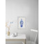 Blue Vase - Single Picture Frame Painting-1671605592