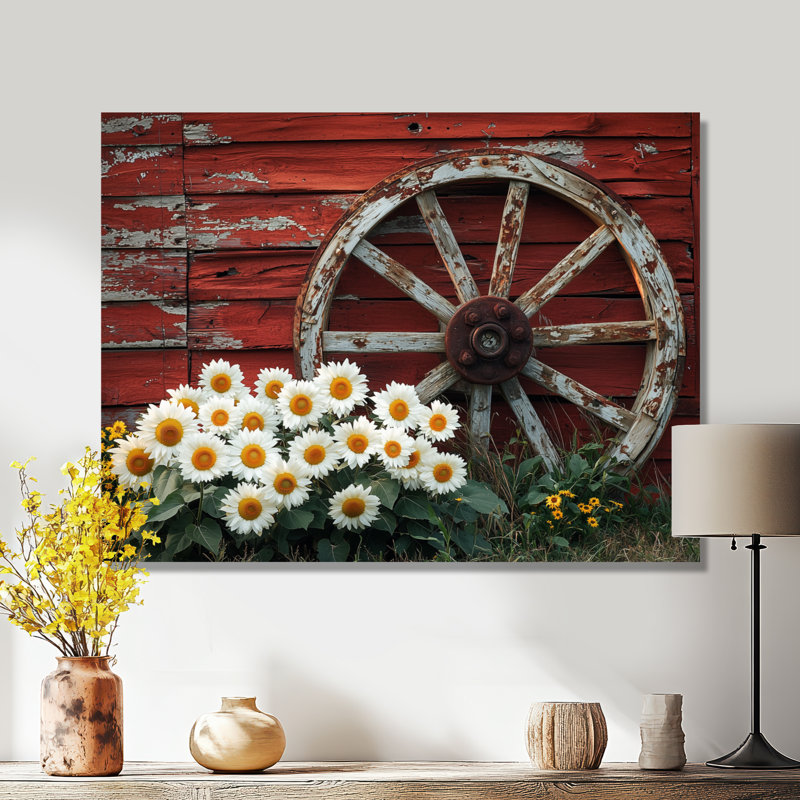 Craighead - Floral Wall Art, Do Not Apply, 12" H x 20" W, Wrapped Canvas