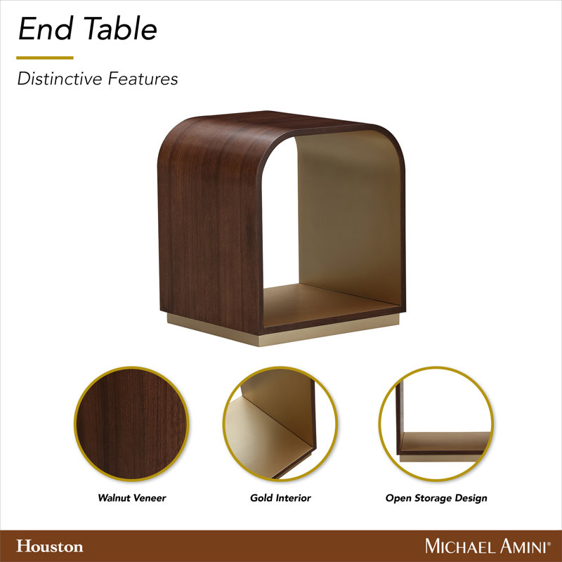 Houston End Table - Walnut