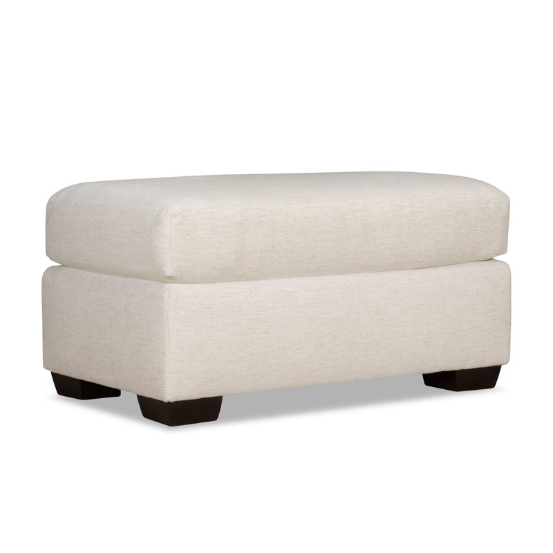 Repose-pieds Cranbrook, Chenille Crypton® neige Nomad