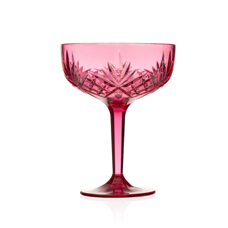 Coupe Dublin en acrylique, Rouge