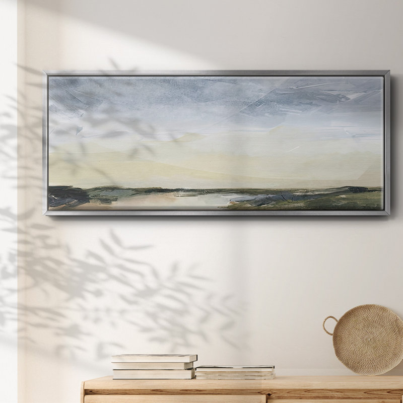 Green Ridge II- Framed Canvas