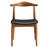 Tracy Leatherette and Wood Mid-century Dining Chairs