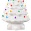 Arbre en céramique 14 po nostalgique - blanc-1802129196