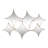 Gold Iron Wall Mirror – Elegant Reflection with Timeless Style