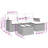 Garden Sofa Set Light Grey