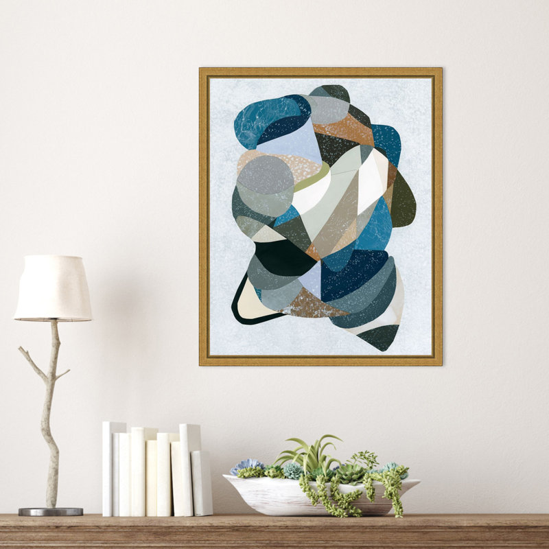 «Starlight Tango II» par Coco Good, reproduction d'art sur toile encadrée, H 20 po x l 16 po