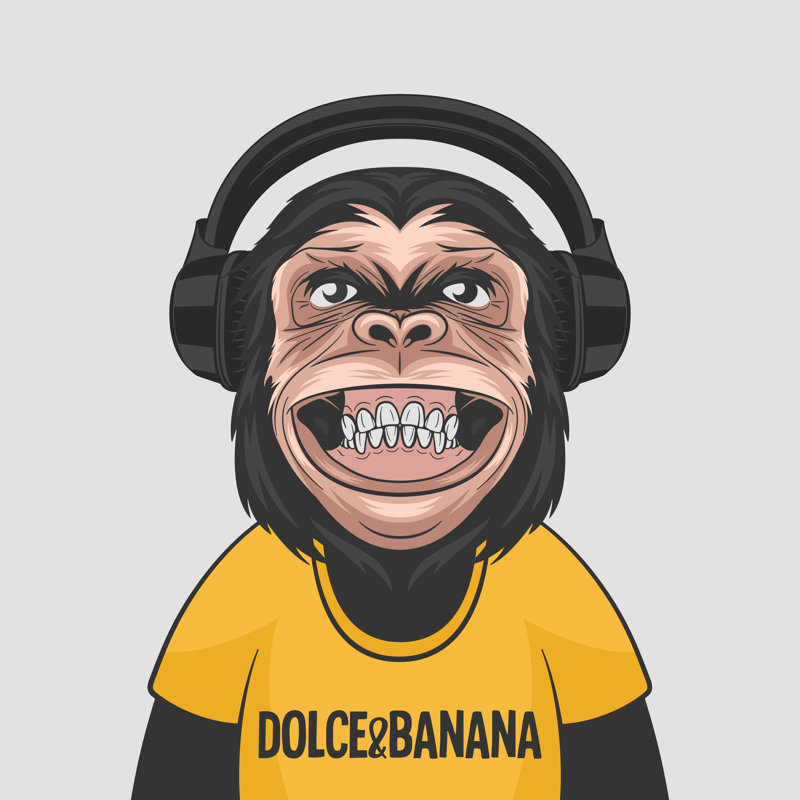 Tuan Tuan Smiling Chimpanzee - Wrapped Canvas Print, 30cm H x 30cm W x 3.8cm D