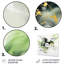 Green And Black Splash - Fractals Metal Wall Decor-722076103