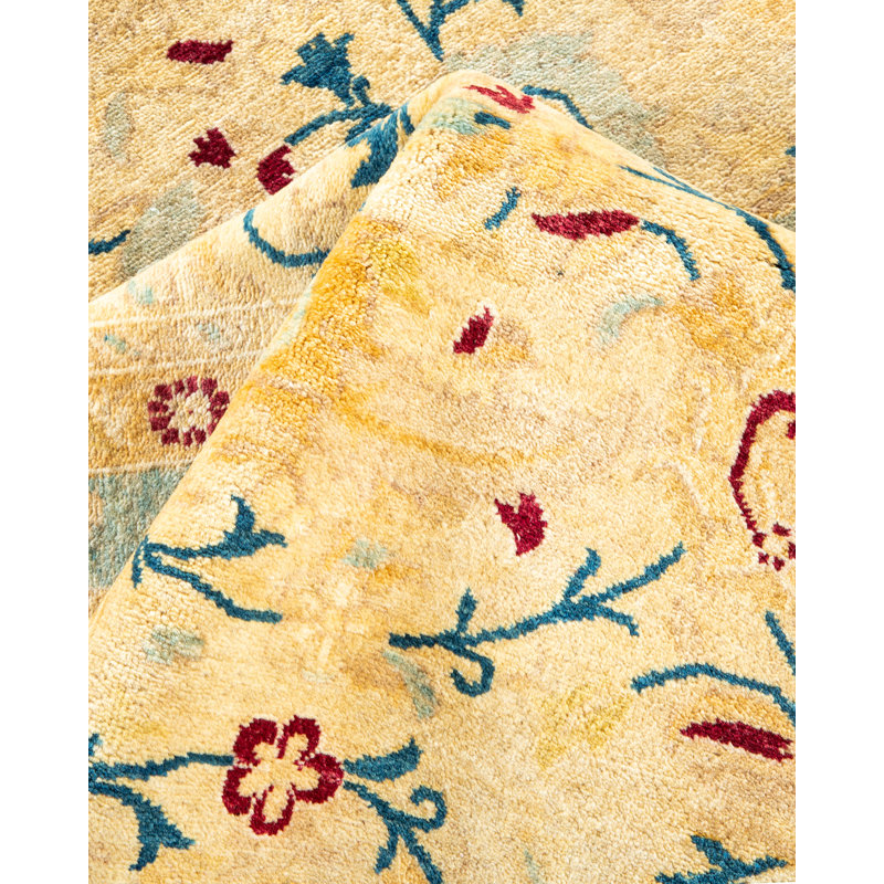 Classic One-of-a-Kind 6' 1" X 9' 3" Hand Knotted Area Rug