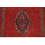 Tapis rouge rétro traditionnel 4 x 7