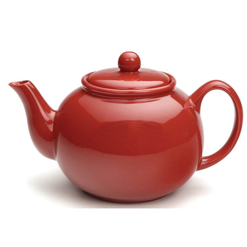 Red Barrel Studio® 48oz. Teapot, Red