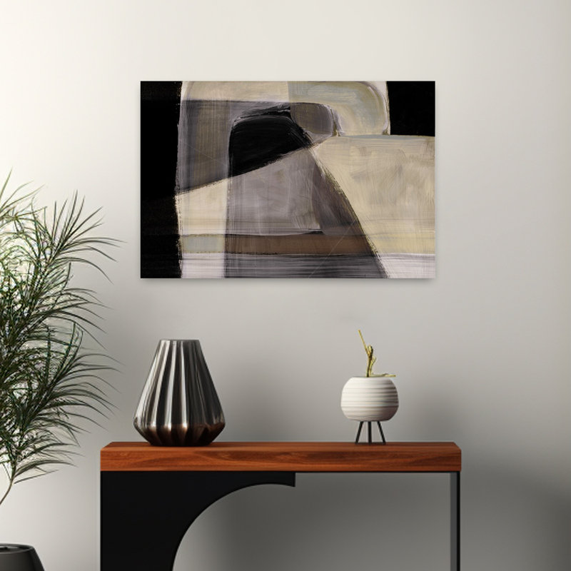 Art contemporain, art contemporain abstrait, H 24 po x l 16 po