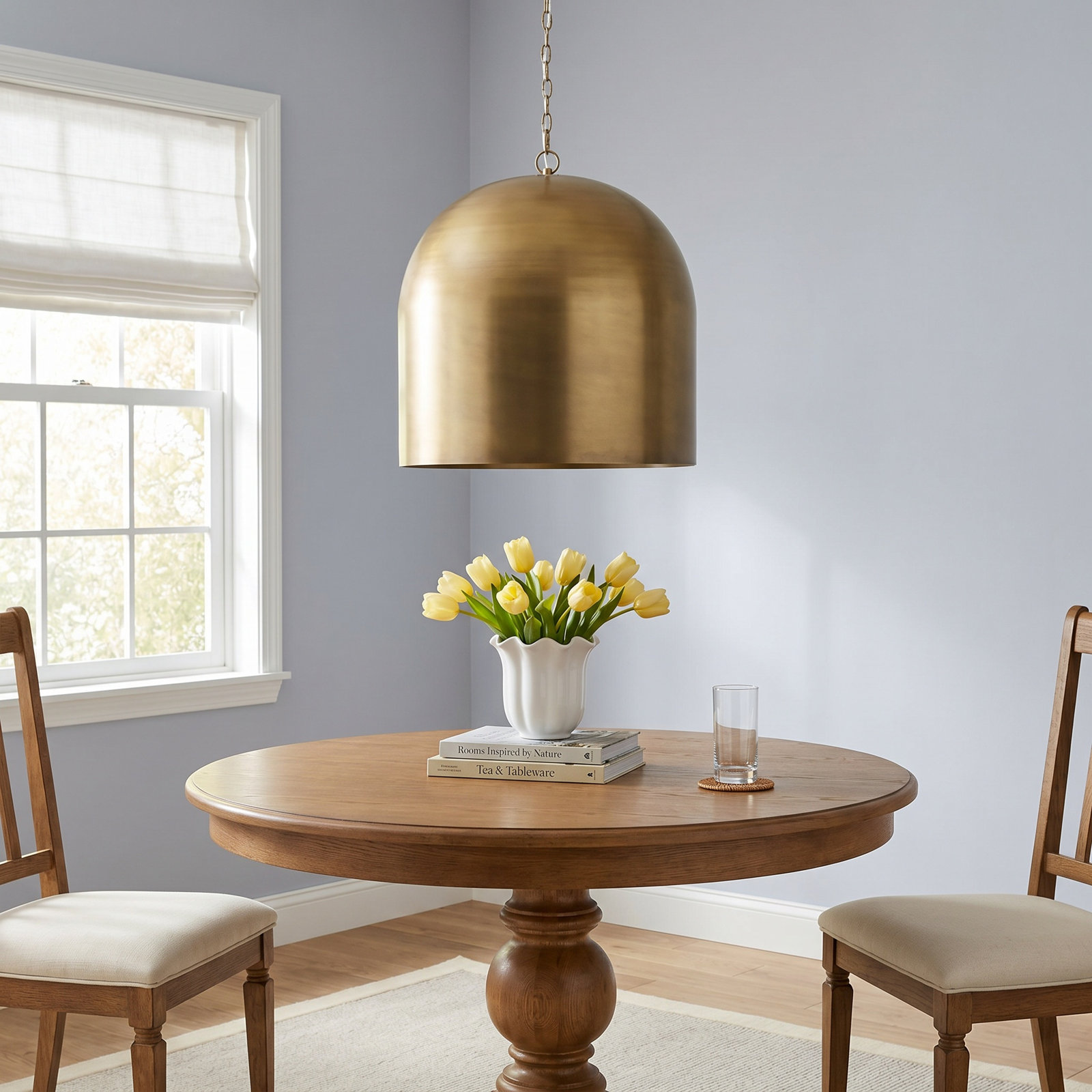 Miles Single Light Metal Dimmable Pendant