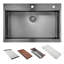 Lavabo encastré avec accessoires Kithchen