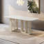 Light luxury rectangular dining table-61812680
