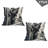 Fabric Reversible Throw Pillow-99020442-99020443