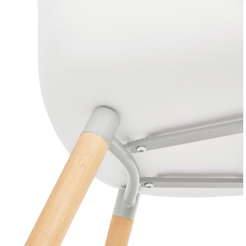 Bustillos 47cm H Armchair, White