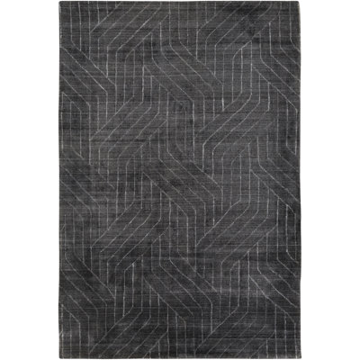 Hollifield Viscose Geometric Indoor Rug
