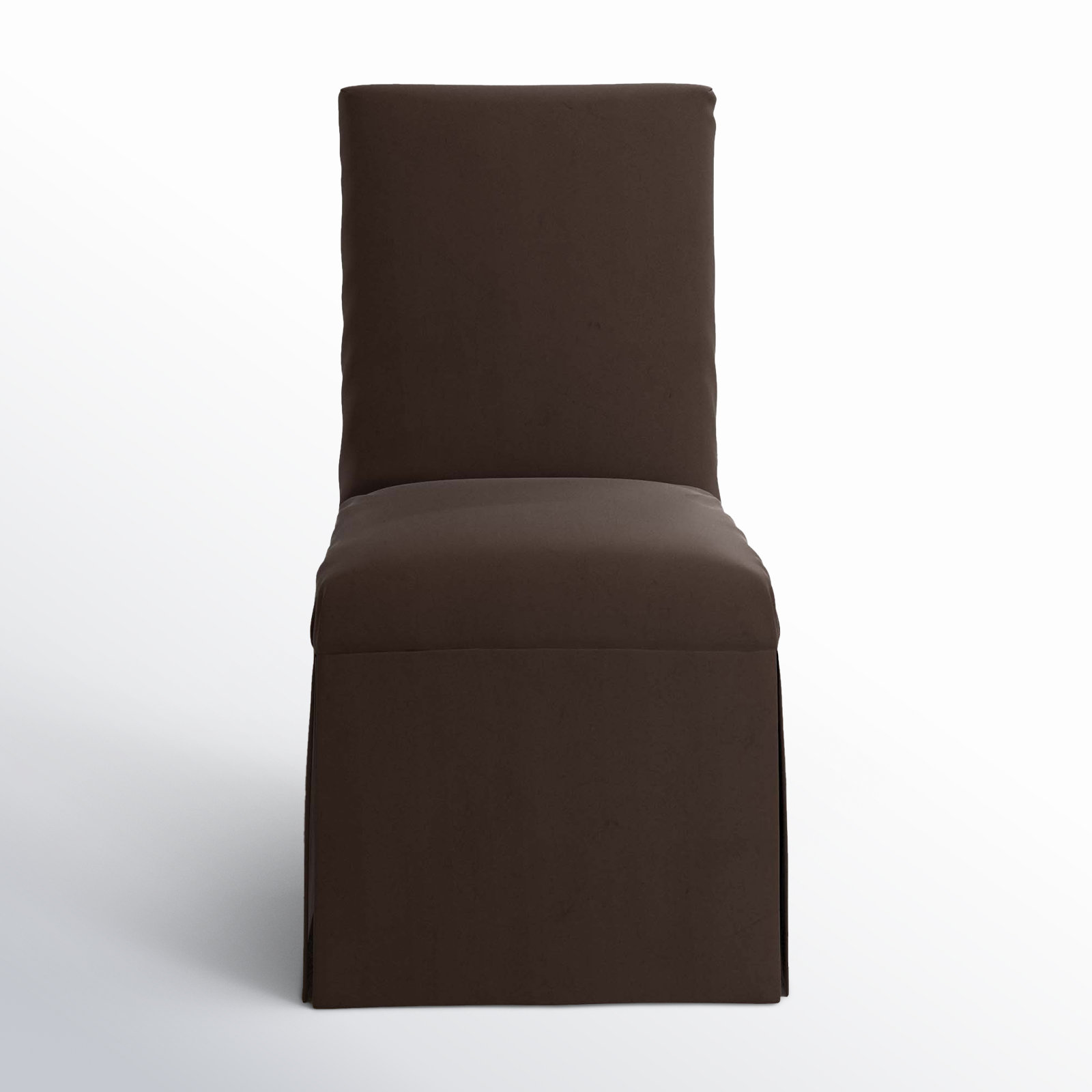 Silvia Parsons Dining Chair, Classic Chocolate Velvet