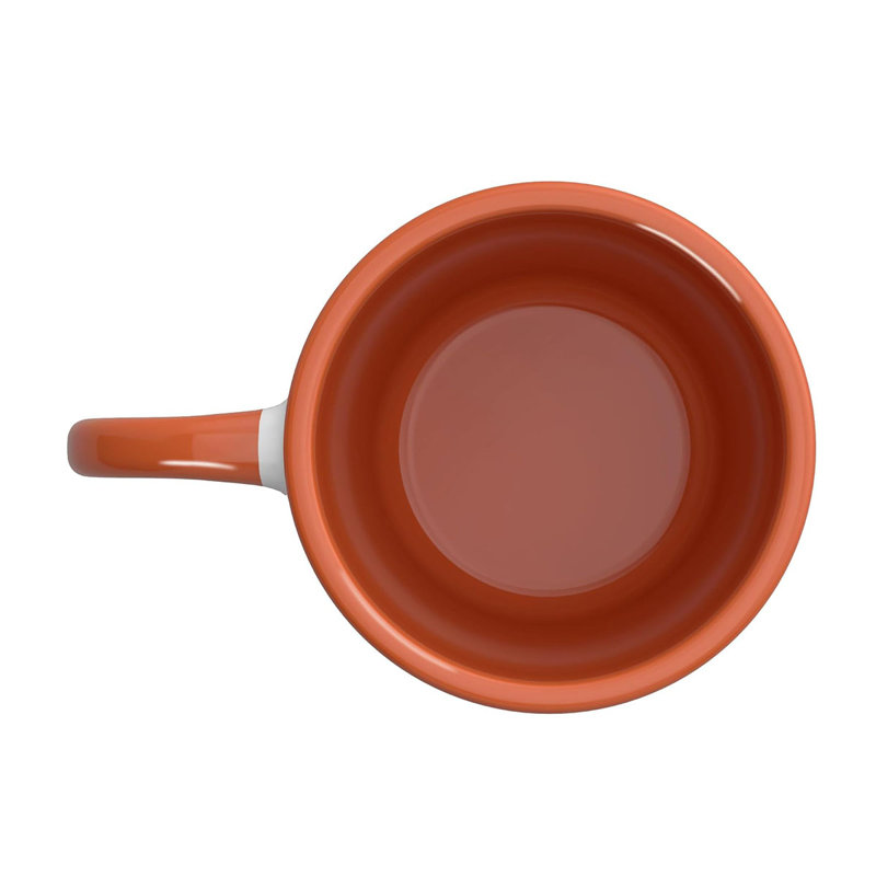 Ceramic Coffee Mug, Orange