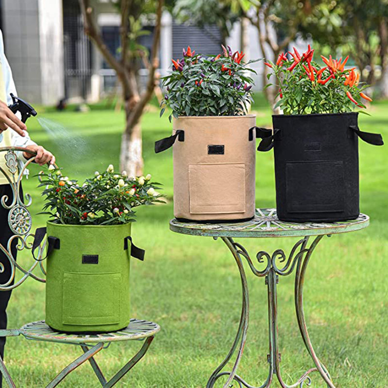 Ensemble de sacs de culture 3 pièces en tissu écologique
