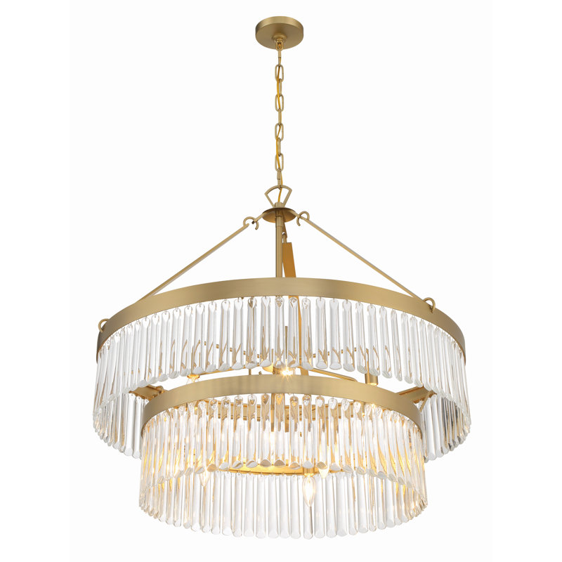 Nikiforos 9 - Light Dimmable Tiered Chandelier