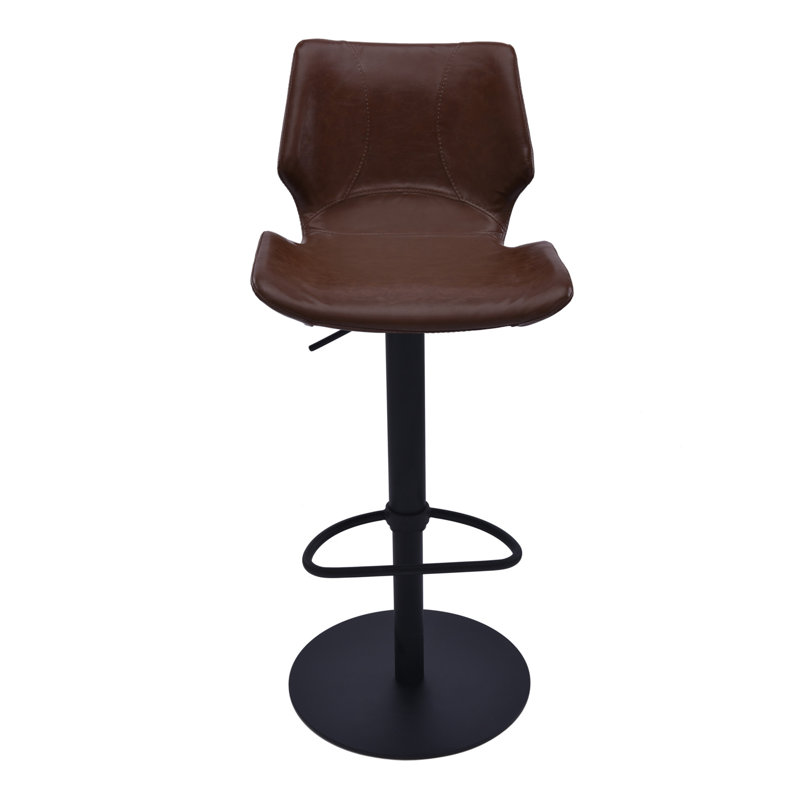 Tabouret pivotant de 21 po, Café