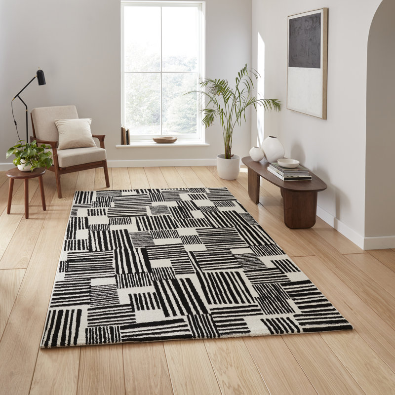 Chafin Geometric Shapes Area Rug, Rectangle 160 x 230 cm