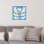 «Delighted I Blue» par Moira Hershey - impression encadrée-90120574-90120572