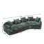 Canapé modulaire en U Sophira-2100693539