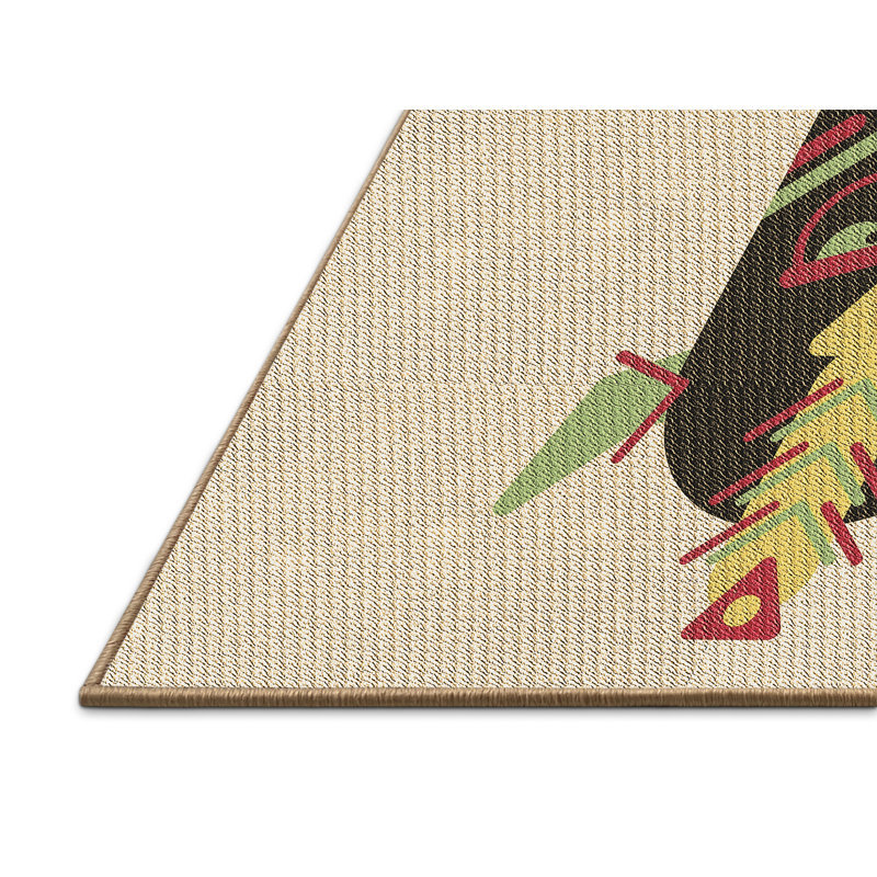 Performance Wool Indoor Rug, Rectangle 4' x 6'